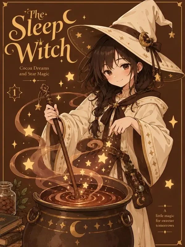 言情动漫 可可色的睡眠魔法 官方海报，温柔地把世界调成晚安