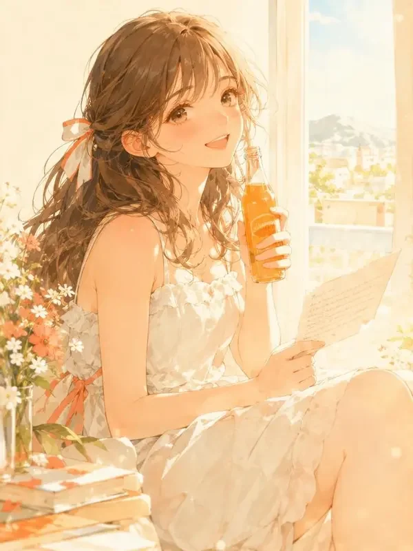 蜂蜜色的夏天信笺 - 完结佳作 - 言情动漫 言情动漫 蜂蜜色的夏天信笺 官方海报,一封写给旧时光的慢递